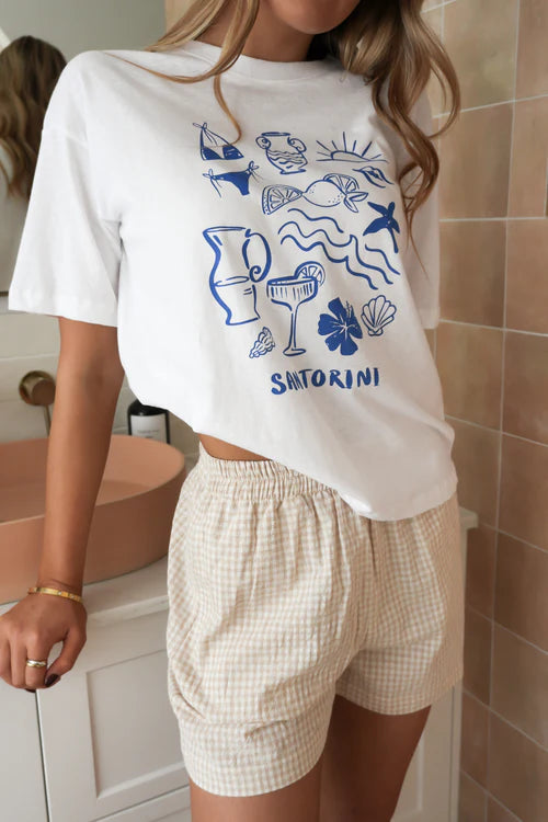 Women’s Tee White, Relaxed Fit