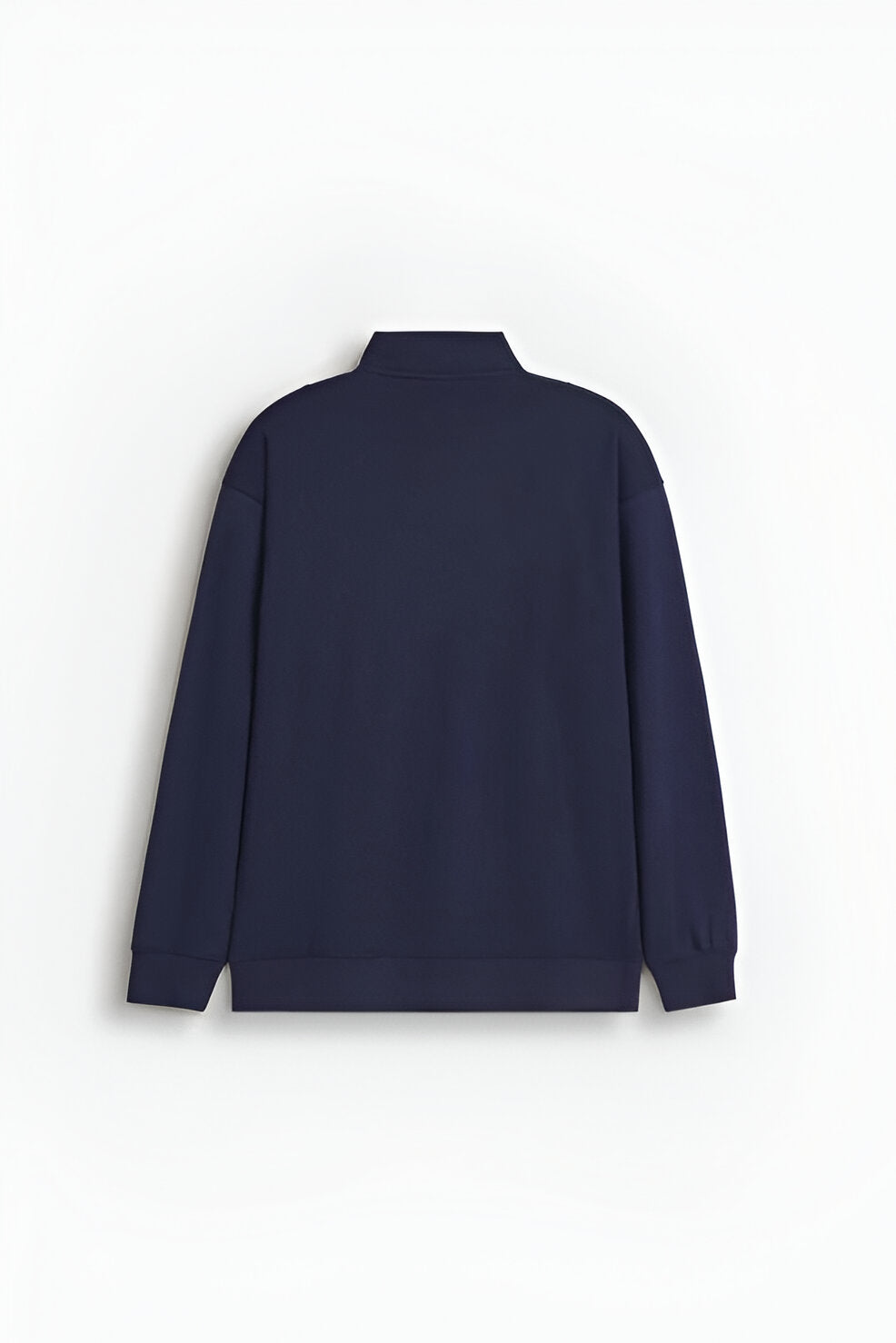 Men’s Basic Quarter Zip-Up Sweatshirt, Soft Long Sleeve
