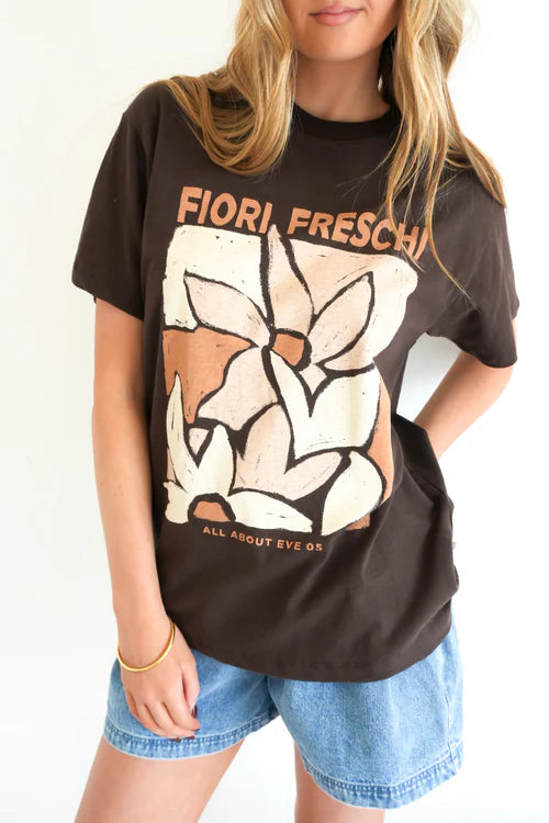 Women’s Freschi Relaxed Tee Brown