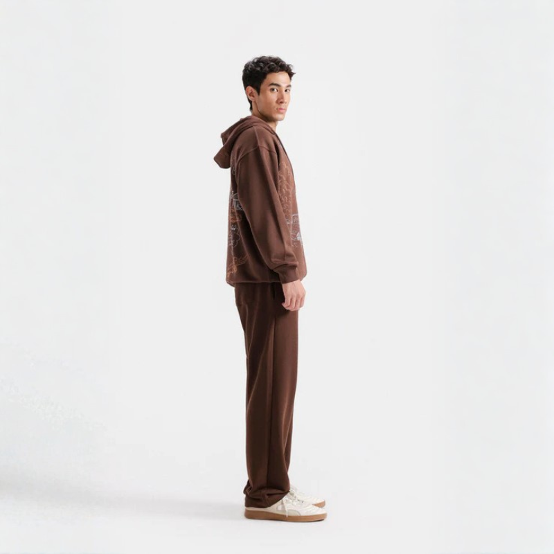 Men’s Hoodie with Adjustable Drawcord