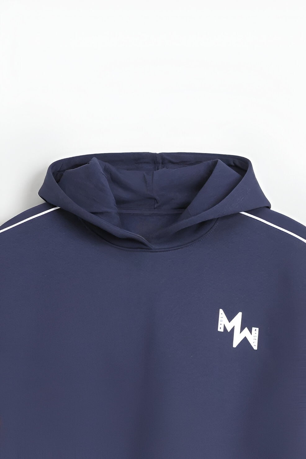Women’s Activewear Hoodie, Contrast Stripes