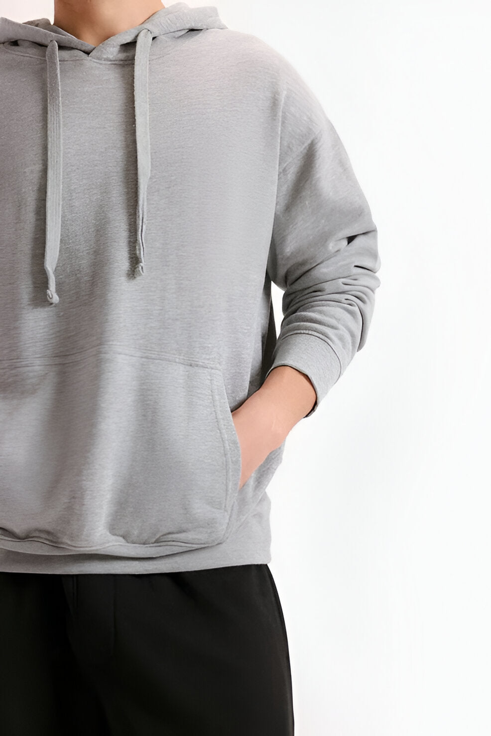 Men’s Basic Hoodie, Regular Fit