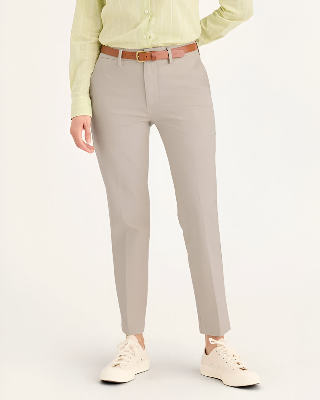 Women’s Mid-Rise Trouser Slim Fit, Sculpt Tech