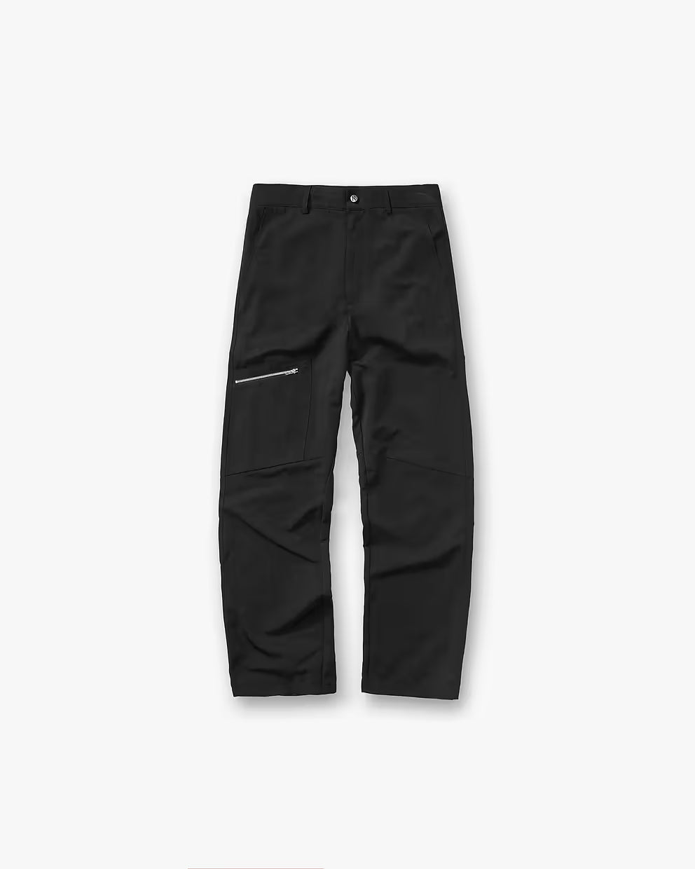 Men’s Nylon Workwear Pant Jet Black, Cargo Pocket